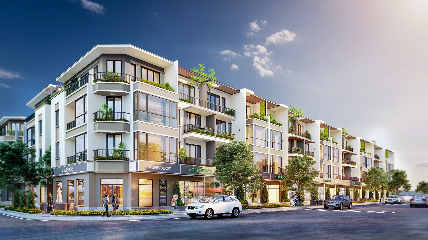 Liền kề Vinhomes Dương Kinh - Thông tin và Giá bán 2 Mẫu Liền kề VInhomes Dương Kinh - Vinhomes Golden City
