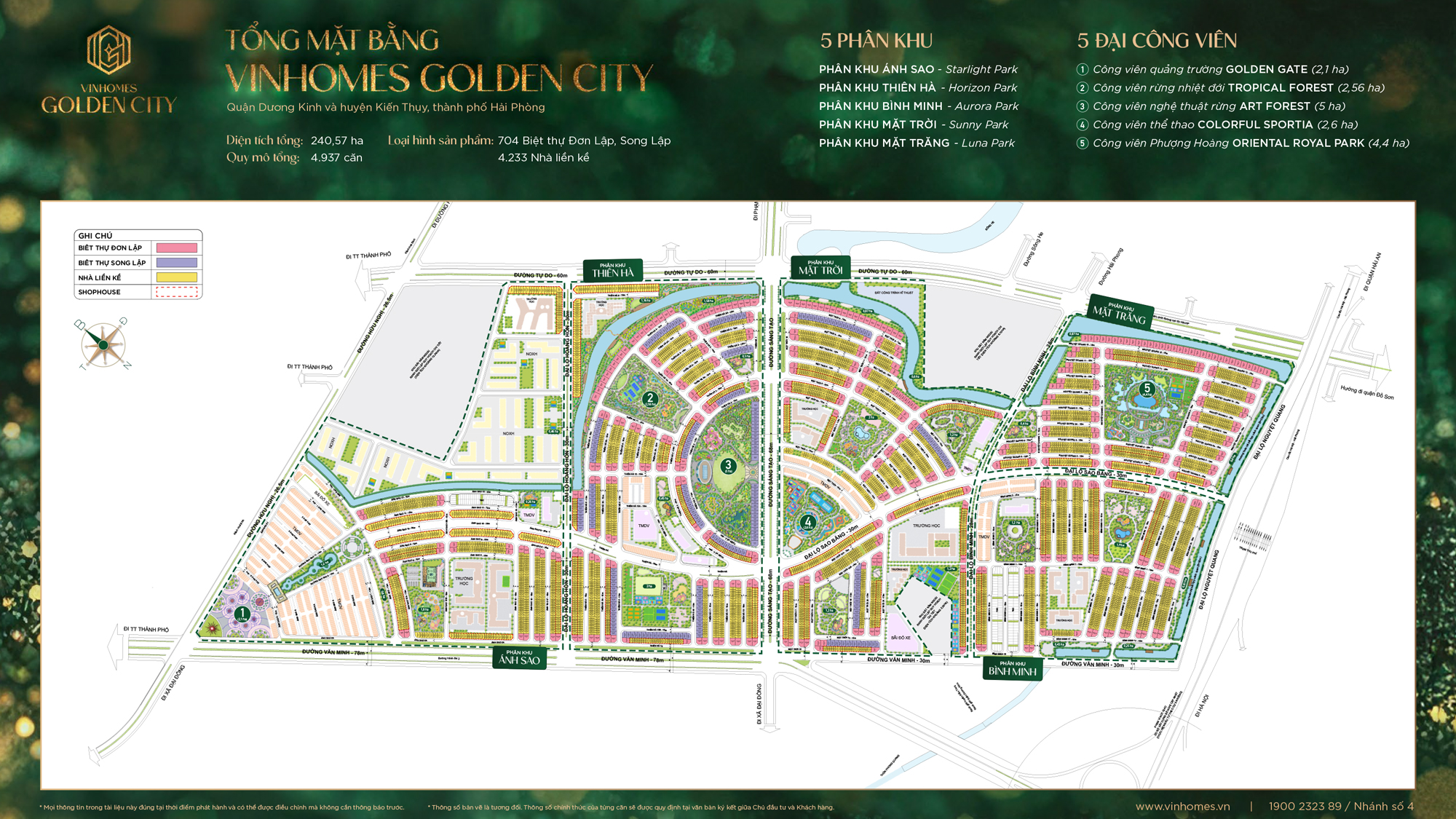 Tong mat bang vinhomes golden city final